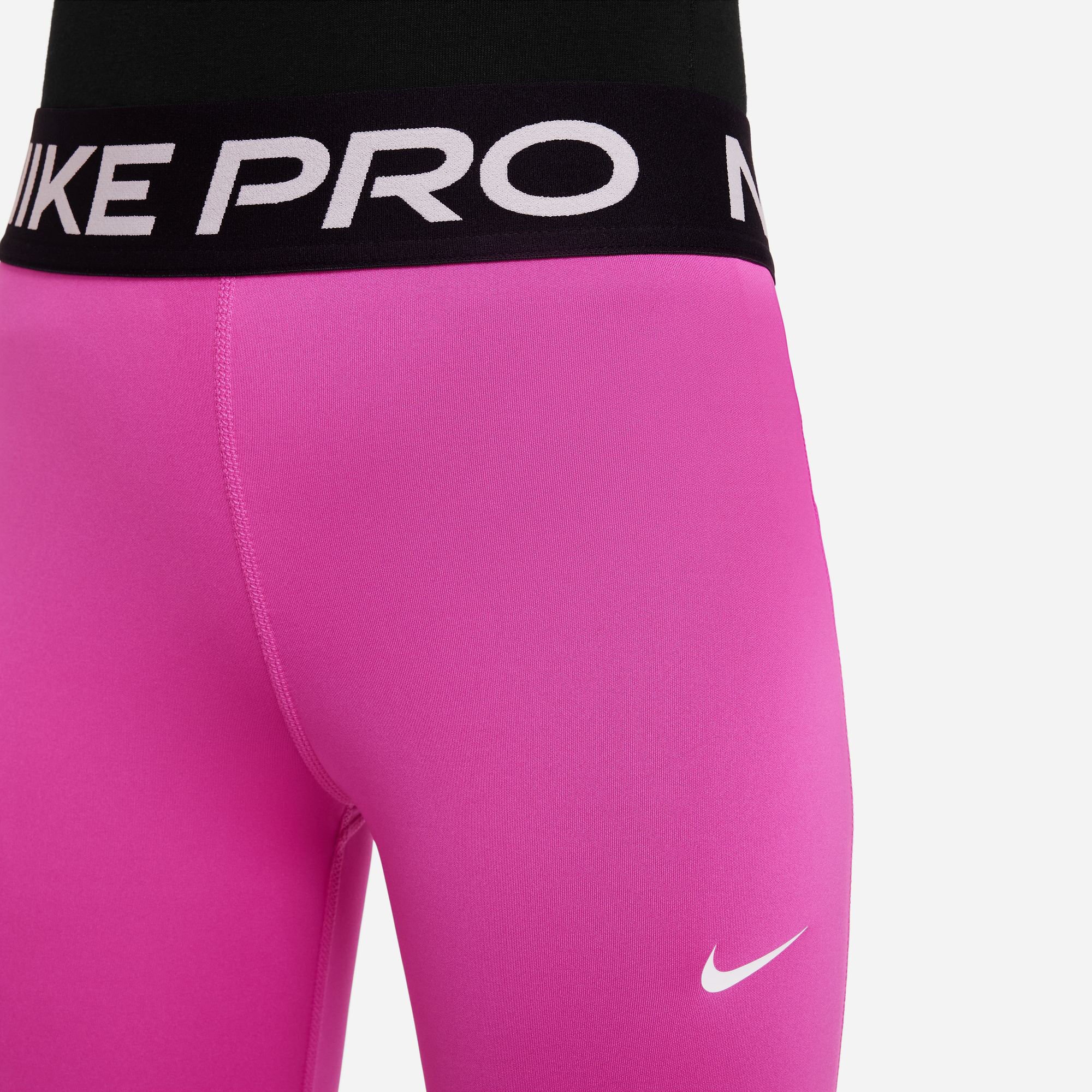 Højttaler vakuum bunker Nike Pro 3/4 Stramme Løbebukser Pige - Pink, Sort køb online | Tennis-Point
